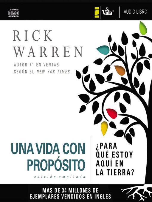 Title details for Una vida con propósito by Rick Warren - Wait list